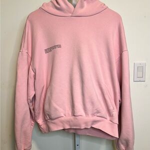 Pangaia Hoodie XS Pink Women's Sustainable Organic Cotton Oversized Streetwear